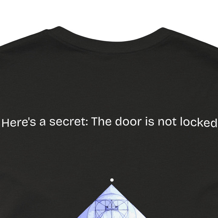 Here's a secret: The door is not locked.