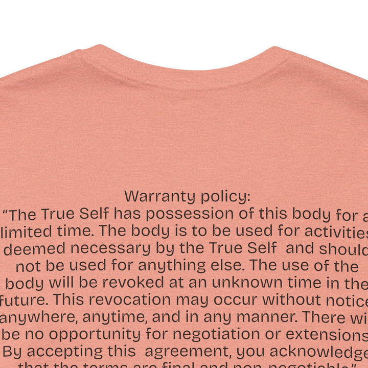 The Body's Warranty Policy