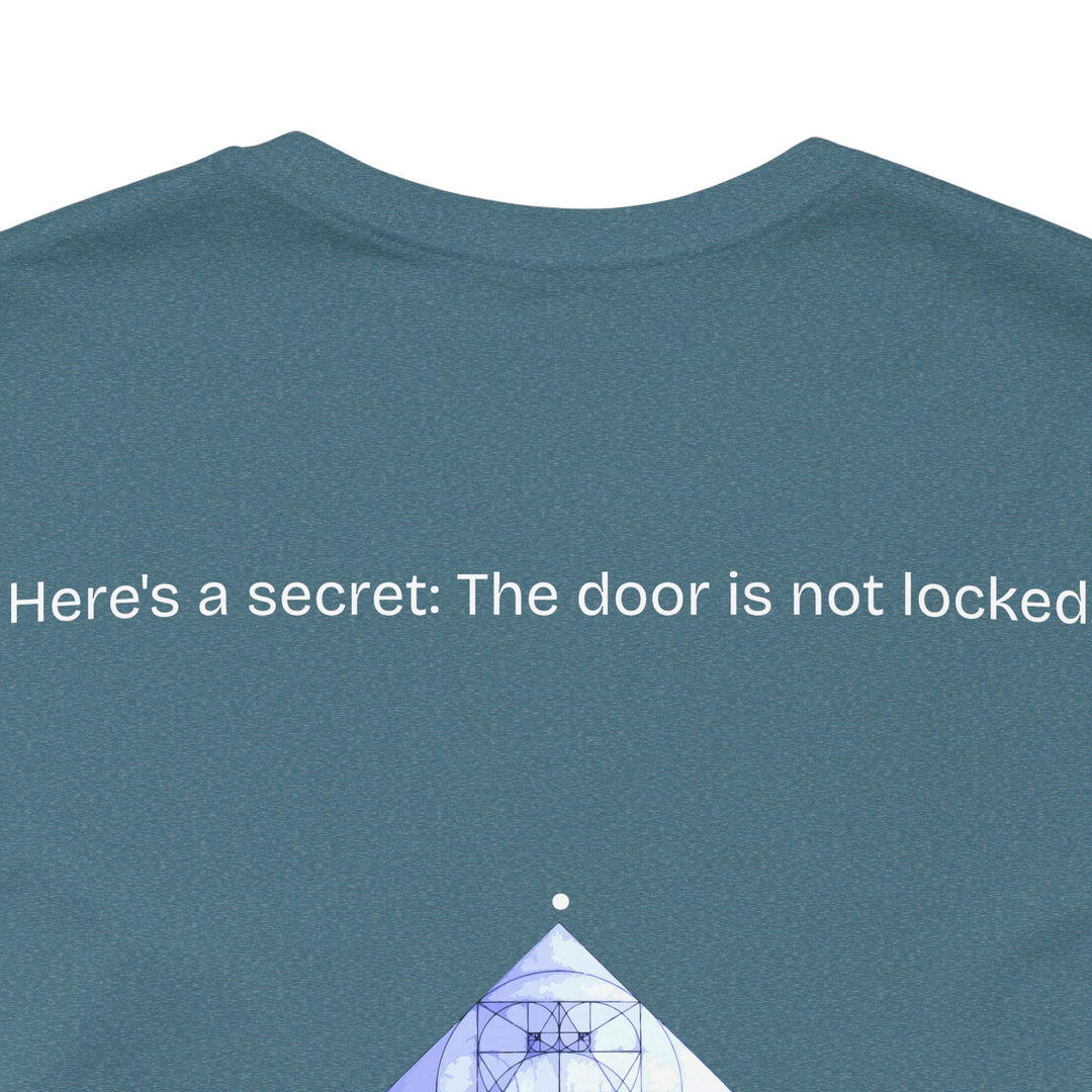 Here's a secret: The door is not locked.