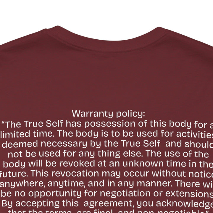 The body's Warranty Policy