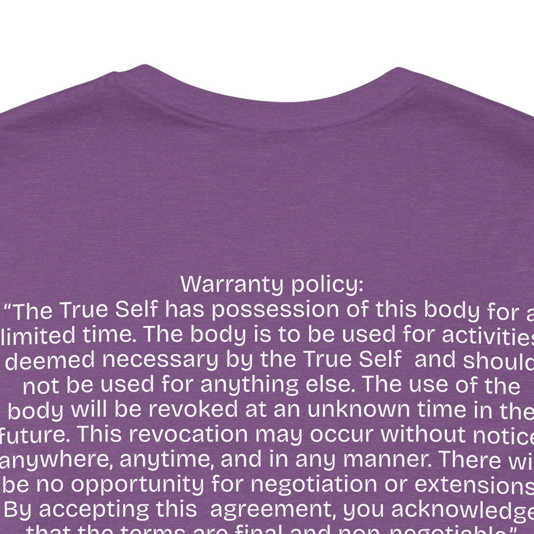 The Body's Warranty Policy