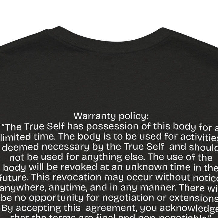 The Body's Warranty Policy