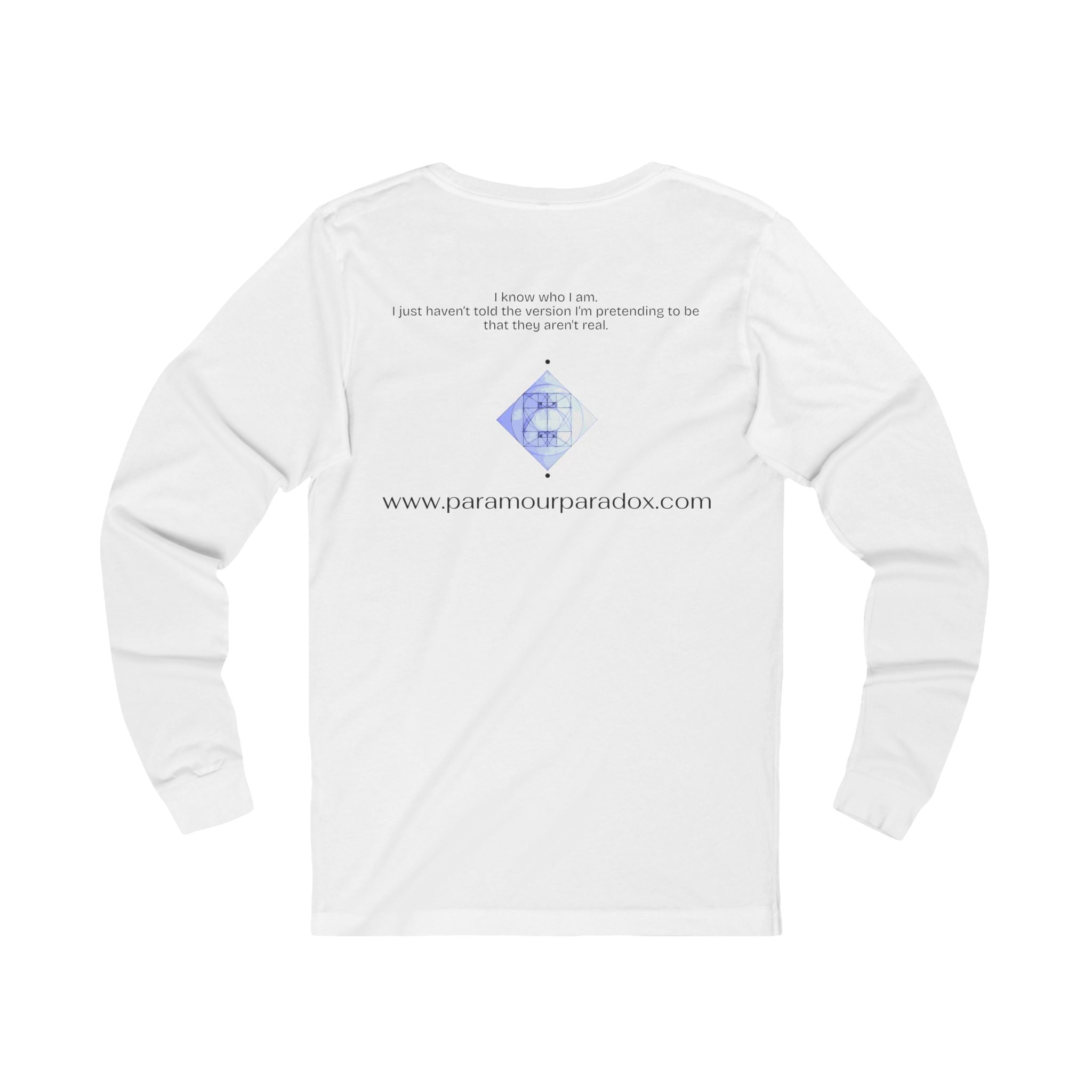 I know who I am. I just haven’t told the version I’m pretending to be that they aren't real.