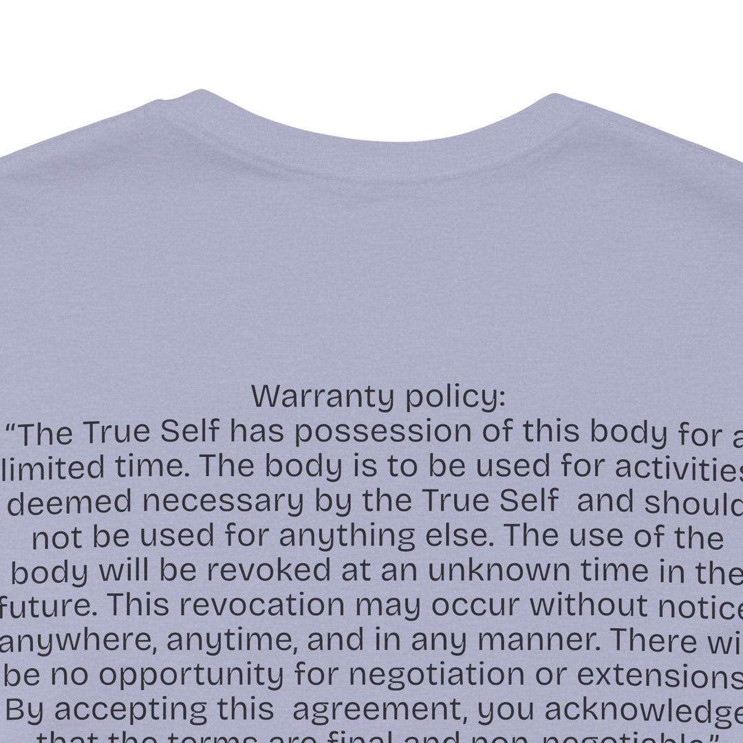 The Body's Warranty Policy