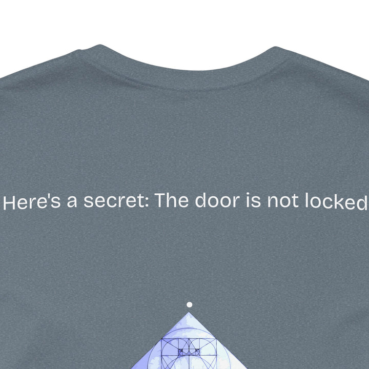 Here's a secret: The door is not locked.