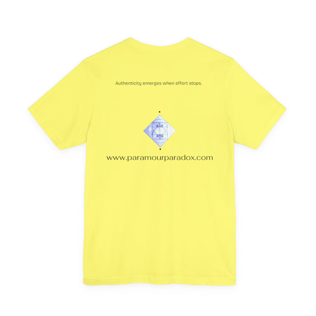 Authenticity emerges when effort stops.