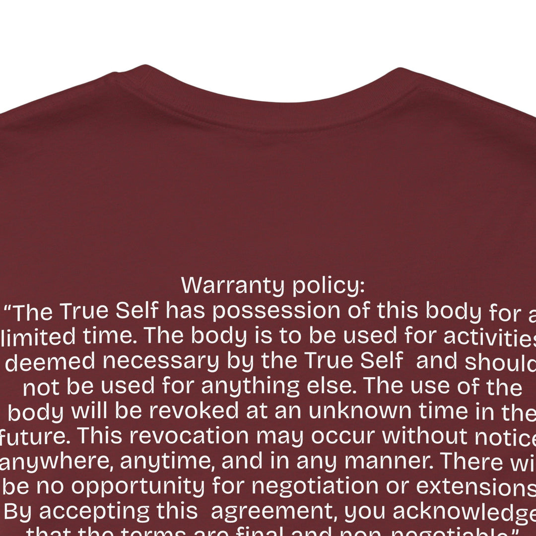 The Body's Warranty Policy