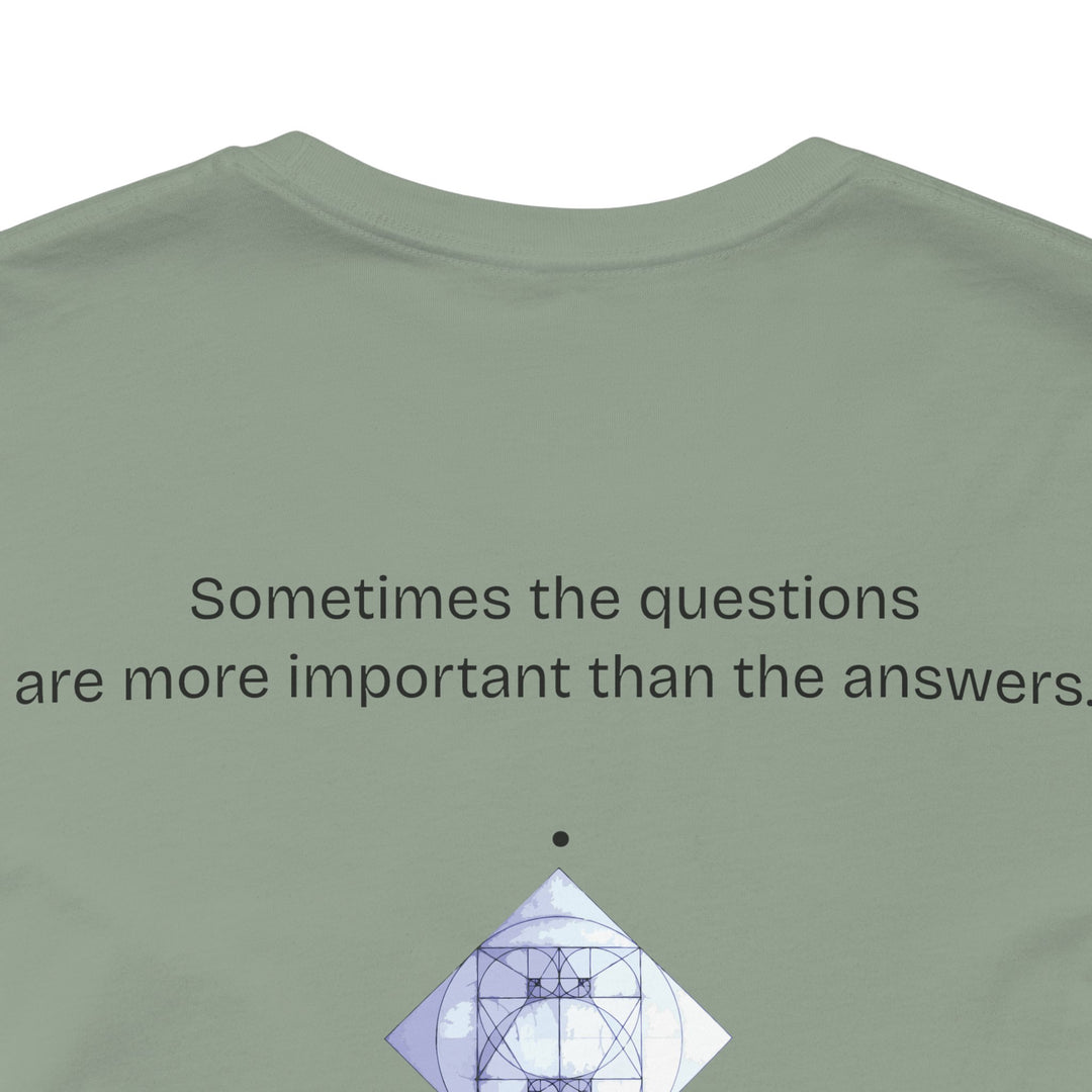 Sometimes the questions are more important than the answers.