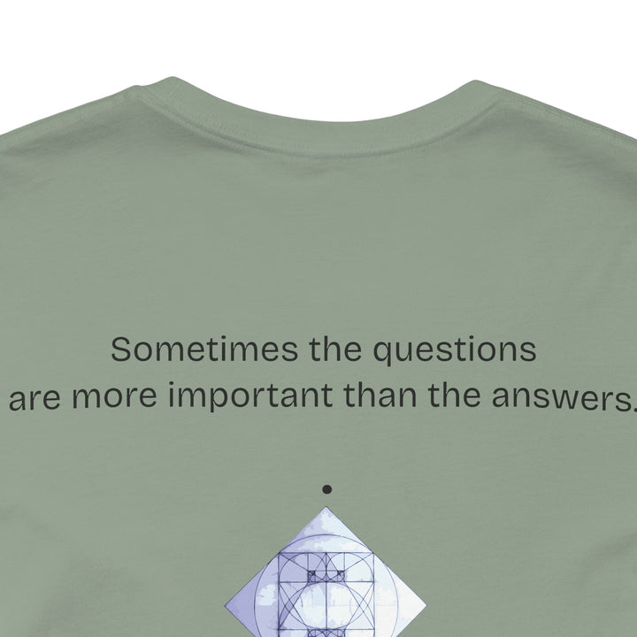 Sometimes the questions are more important than the answers.