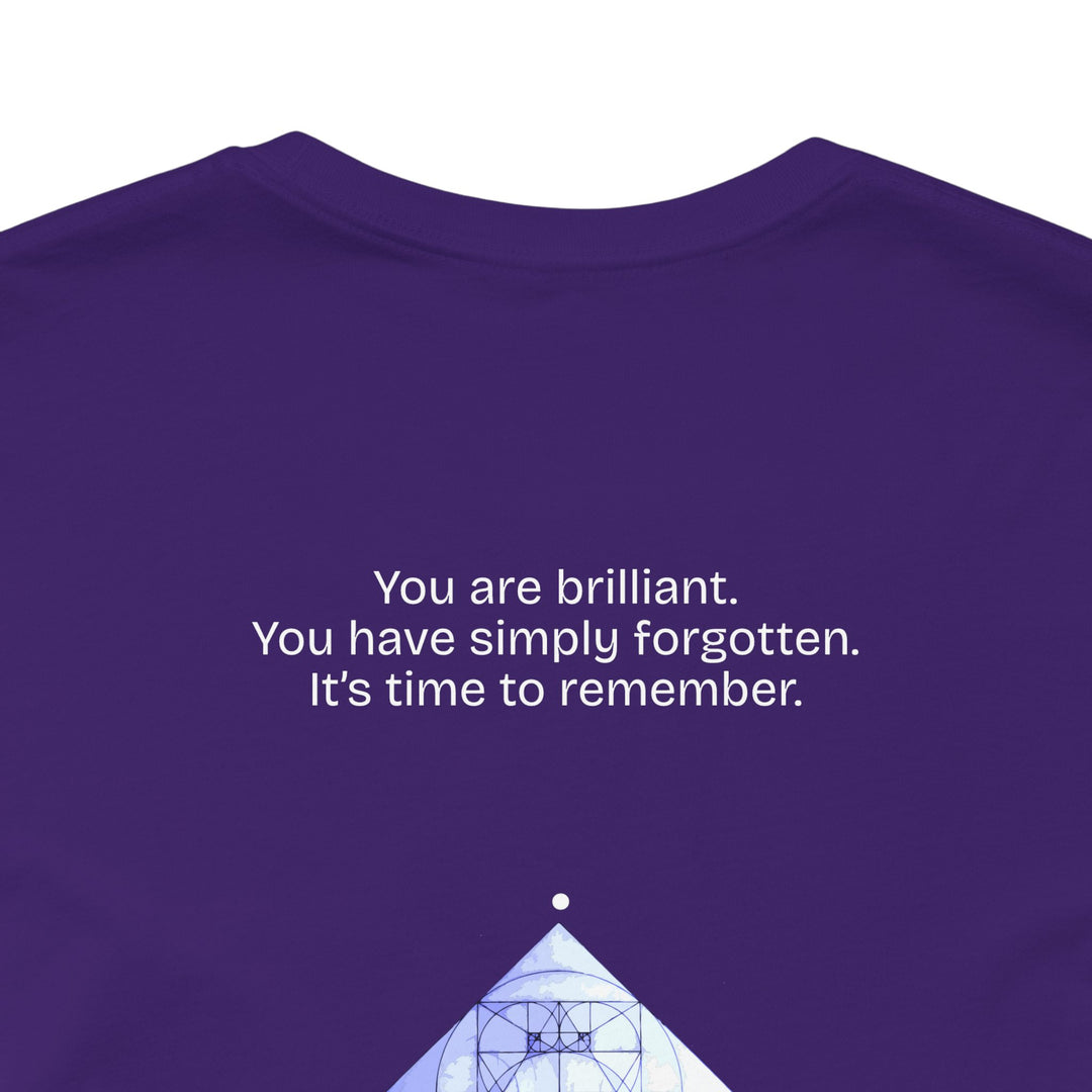 You are brilliant.  You have simply forgotten.  It’s time to remember.