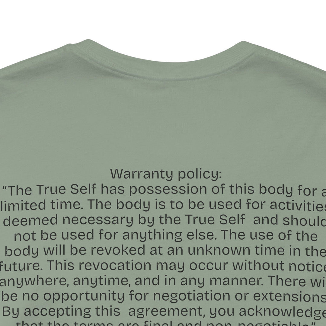 The Body's Warranty Policy