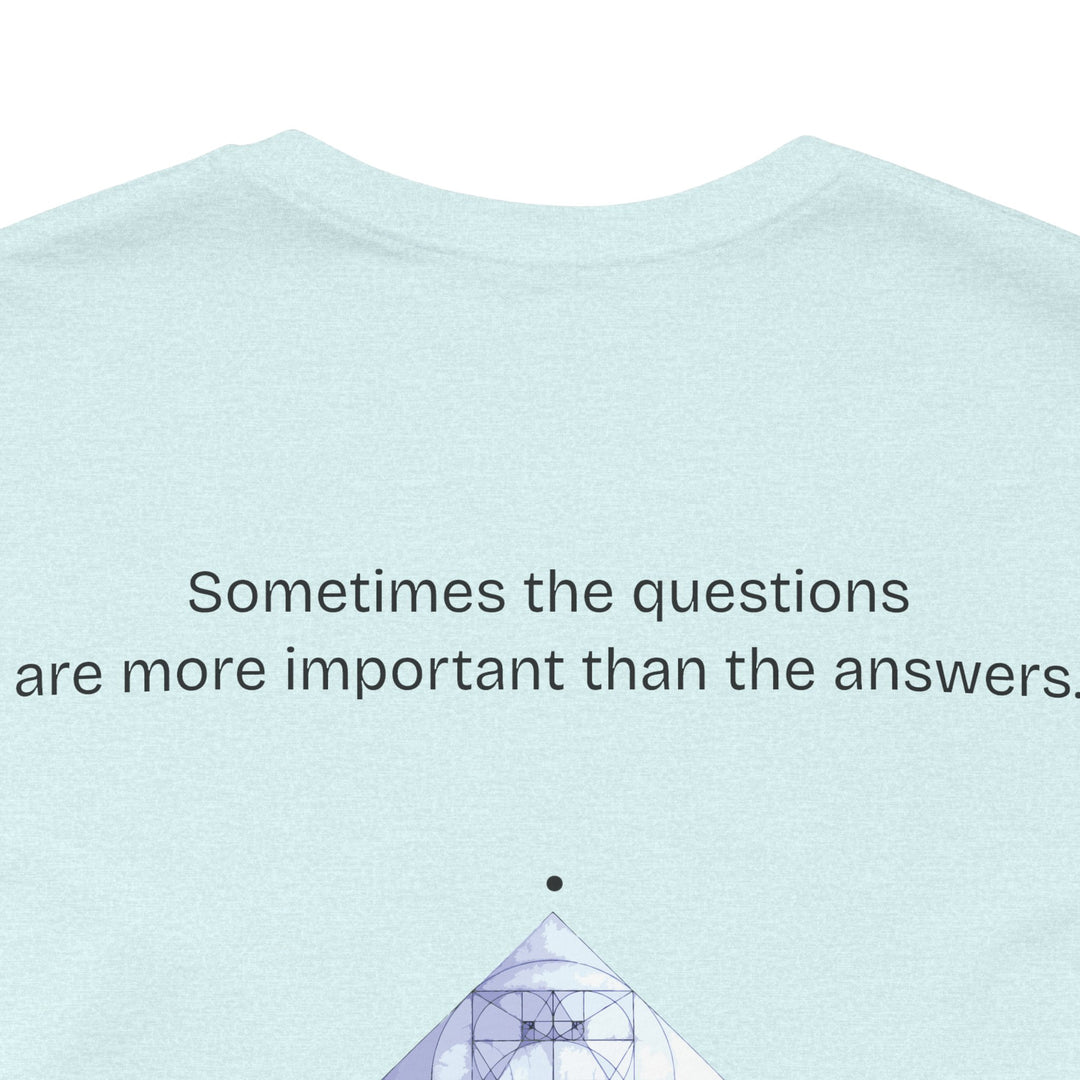 Sometimes the questions are more important than the answers.