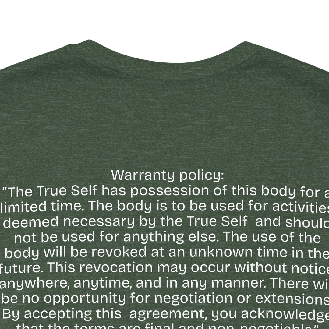 The Body's Warranty Policy