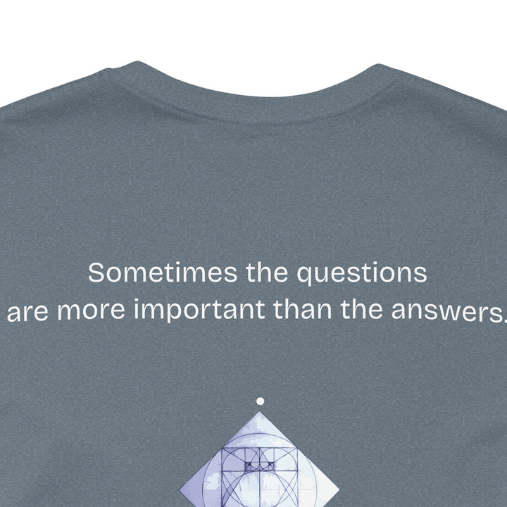 Sometimes the questions are more important than the answers.