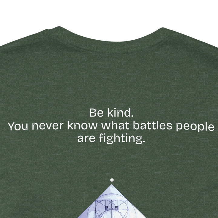 Be kind. You never know what battles people are fighting.