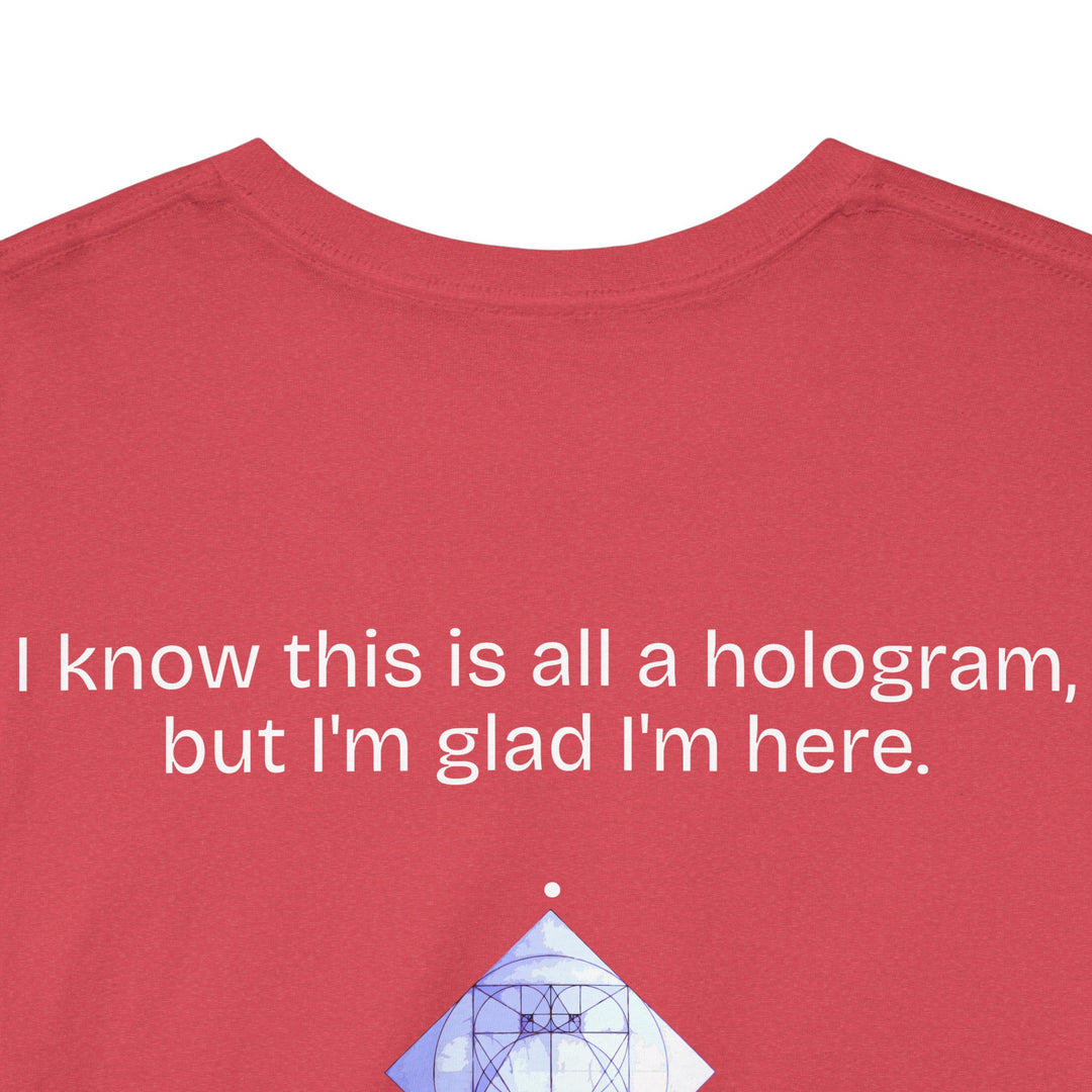 I know this is all a hologram...