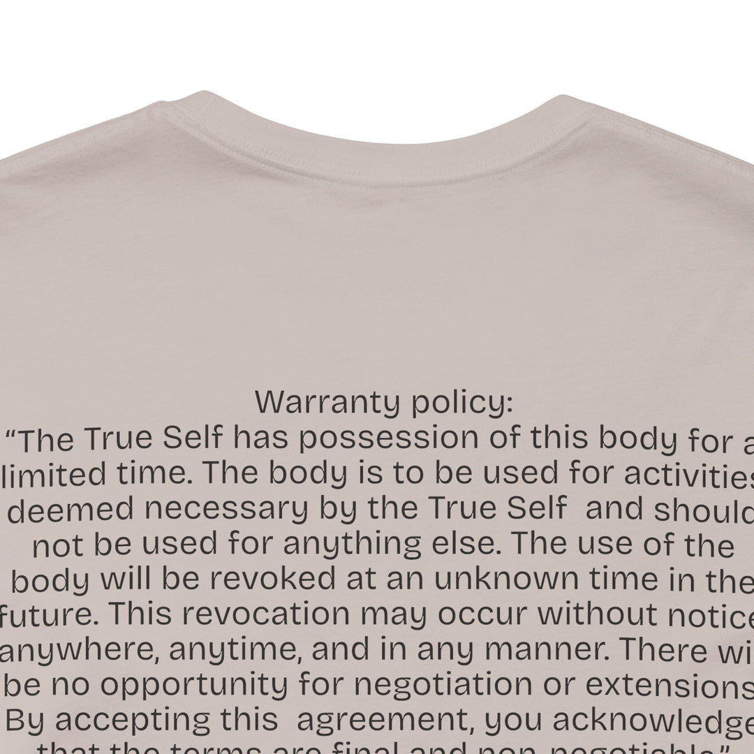 The Body's Warranty Policy