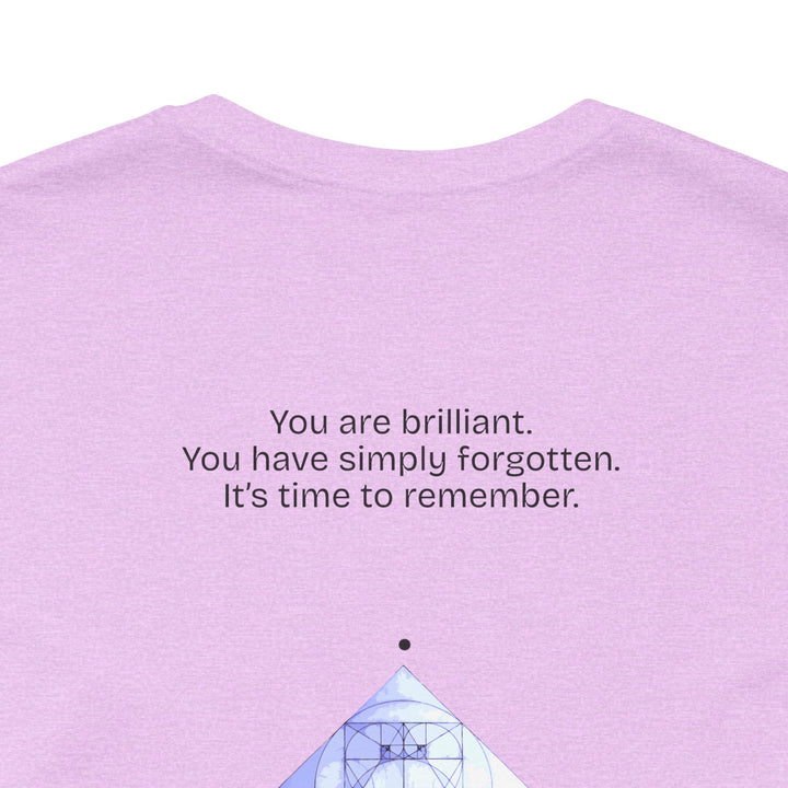 You are brilliant.  You have simply forgotten.  It’s time to remember.